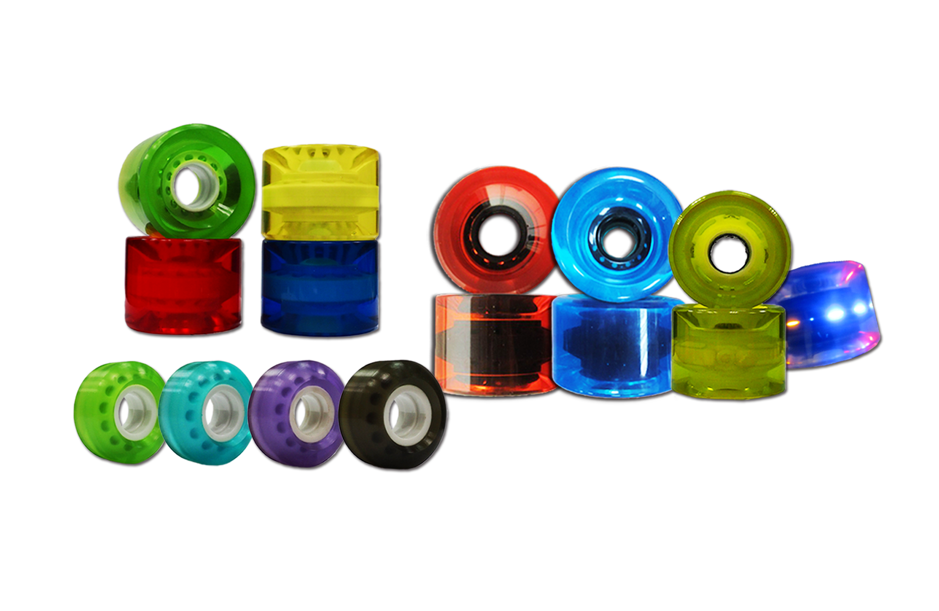 Transparent Wheels & LED Wheels